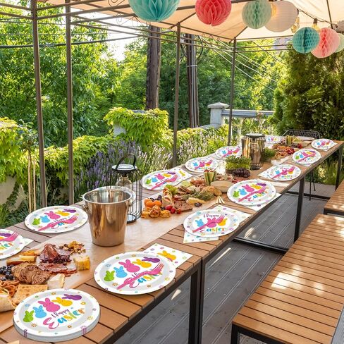 96 Pcs Dart War Party Plates and Napkins Party Supplies Dart War Themed Party Tableware Set Blue and Orange Party Decorations Favors for Kids Boys' Birthday Baby Shower Serves 24 in Saudi Arabia