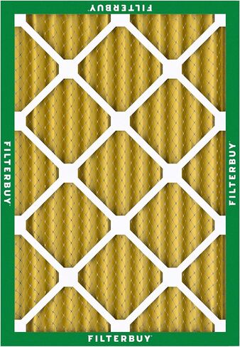 فلتر هواء Filterbuy 8x30x1 MERV 11 Allergen Defense (4 عبوات)، استبدال مرشحات هواء فرن HVAC AC المطوية (الحجم الفعلي: 7.50 × 29.50 × 0.75 بوصة) in Saudi Arabia