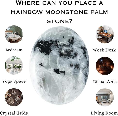 GEMSCITE Wholesalegemshop Amazonite Gemstone Carved Palm Stone/Pocket Palm Stone/Reiki Healing & Crystal Grid for Natural Body Chakra Balancing in Saudi Arabia