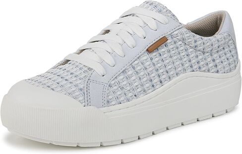 Dr. Scholl's Womens Time Off Sneaker White Smooth 5 M in Kuwait