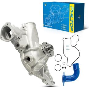 مجموعة مضخات المياه الاحترافية PHILTOP AW6252 مع حشية سيارات متوافقة مع Camry 2010-2017، R-AV4 2009-2018، Venza 2009-2015، tC 2011-2016، Highlander 2009-2019 2.7L، استبدال OE