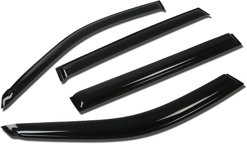 Auto Dynasty Compatible with Tacoma Regular/Extended Cab 2pcs Tape-On Window Visor Deflector Rain Guard in Saudi Arabia