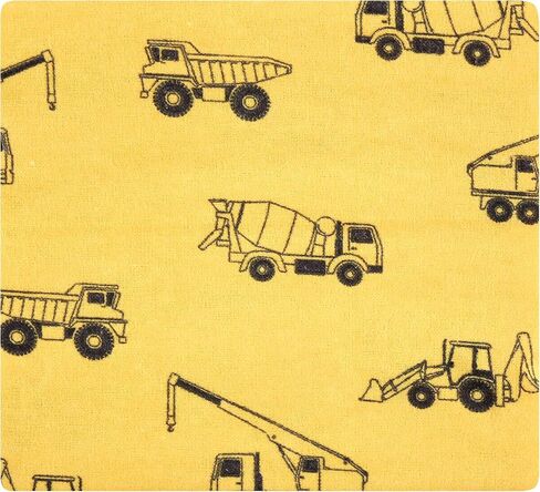 بطانيات استقبال من الفانيلا القطنية للأطفال من الجنسين من هدسون بيبي، خروف رمادي داكن، مقاس واحد in Kuwait