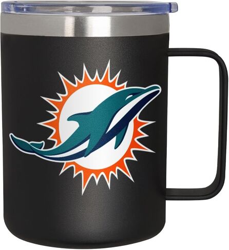 كوب سفر FOCO NFL للجنسين للكبار من الفولاذ المقاوم للصدأ المعزول باللون 14oz مع غطاء in Saudi Arabia