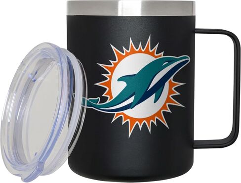 كوب سفر FOCO NFL للجنسين للكبار من الفولاذ المقاوم للصدأ المعزول باللون 14oz مع غطاء in Saudi Arabia