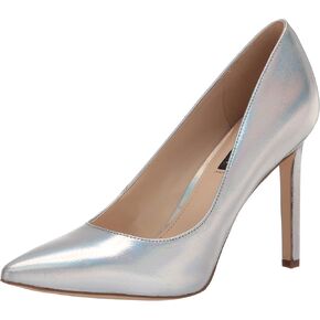 حذاء تاتيانا بامب للسيدات من Nine West، جلد سويدي أحمر 605، 7