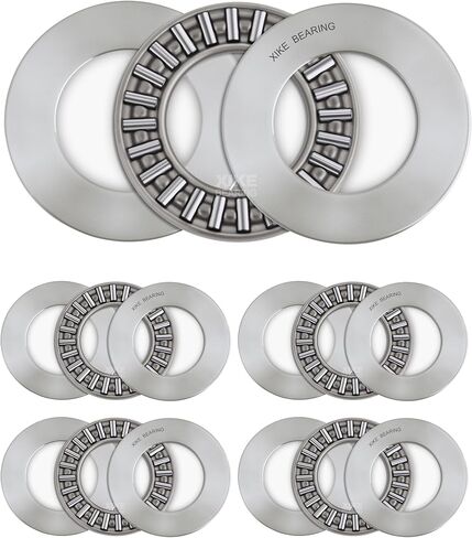 XIKE TC1018 Thrust Needle Roller Bearings with Washers 5/8" Bore 1-1/8" OD 5/64" Width 10pcs in Saudi Arabia
