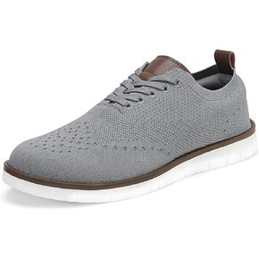 KESCOO Men's Casual Dress Shoes Comfortable Oxfords Fashion Business Footwear Mesh Walking Sneakers