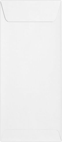 LUXPaper #10 Policy Business Envelopes | Peel & Press | 4 1/8" x 9 1/2" | Teal | 80lb. Text | 50 Qty in Saudi Arabia