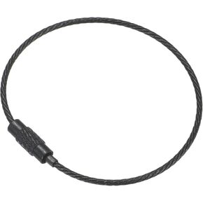 PATIKIL Wire Keychain Cable Pack Titanium Steel Key Ring Loop for Outdoor Hiking