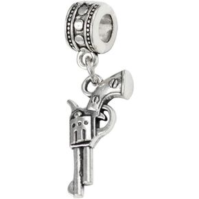 Dangle Hand Gun Charm