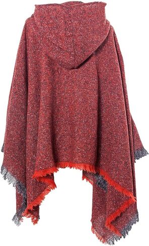 سترة نسائية بقلنسوة من Chaos World، بلوفر بغطاء للرأس، بلوفر، شال، خفيف الوزن in Kuwait