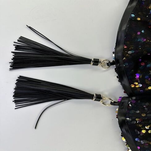 Gzcvba شالات وأغطية الباشمينا النسائية الترتر لفساتين السهرة شال شيفون وشاح لامع مع شرابات in Kuwait