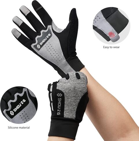 Adoric Winter Gloves for Men and Women - Warm Glove for Cold Weather, Thermal Gloves with Touch Screen Finger for Workout, Running, Cycling, Bike in Kuwait