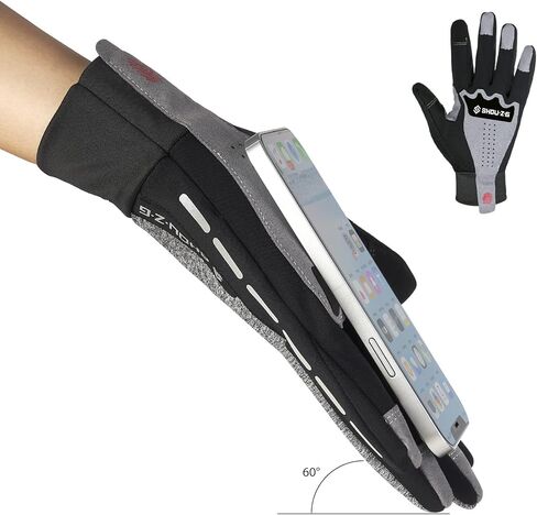 Adoric Winter Gloves for Men and Women - Warm Glove for Cold Weather, Thermal Gloves with Touch Screen Finger for Workout, Running, Cycling, Bike in Kuwait