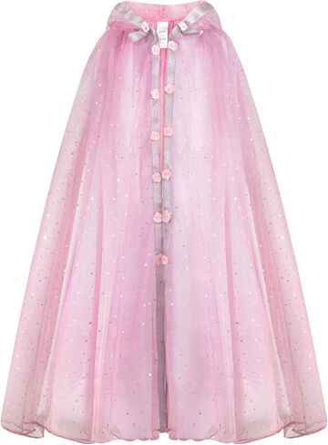 زي الأميرة الرؤوس للفتيات، عباءة الهالوين ميو البراقة لهدايا المهرجانات للفتيات in Kuwait