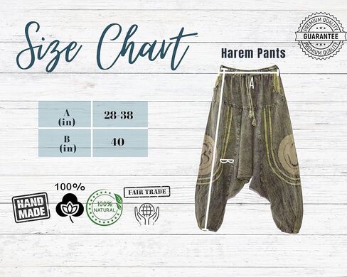 سراويل حريم اليوجا للرجال، سراويل قطنية منسدلة بين الساقين، سراويل منخفضة للمهرجانات in Kuwait