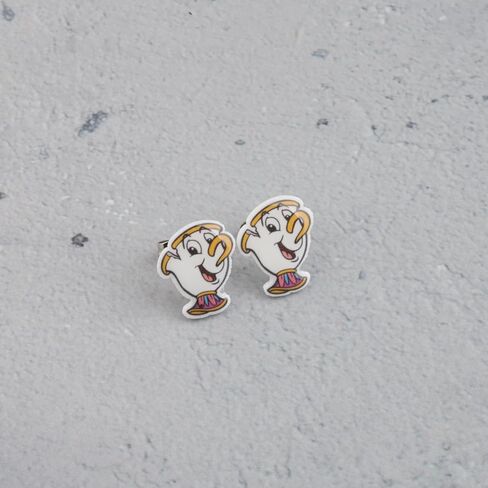 أقراط متدلية من فيلم بيوتي بيست مستوحاة من السيدة بوتس وتشيب، أقراط خيالية لها in Kuwait