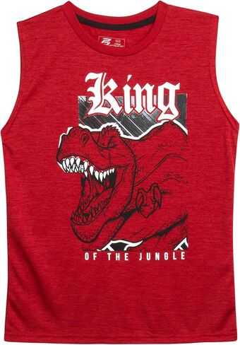 طقم شورت رياضي للأولاد من Pro Athlete - 4 قطع تي شيرت جاف وشورت رياضي (4-16) in Kuwait