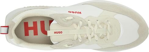 HUGO Men's Kane Run Inspired Canvas Sneaker in Saudi Arabia