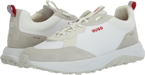HUGO Men's Kane Run Inspired Canvas Sneaker in Saudi Arabia