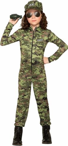 Forum Novelties girls Child's Army Girl CostumeCostume in Saudi Arabia