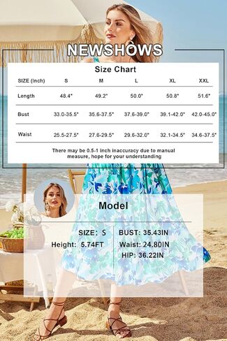 فستان ماكسي غير رسمي لصيف 2024 من Newshows ملابس لقضاء العطلات على الشاطئ فستان صيفي طويل بحزام سباغيتي مع جيوب in Kuwait