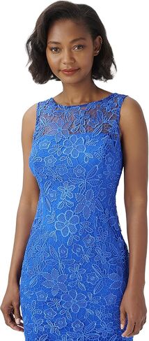 Adrianna Papell Women's Guipure Lace Sheath Dress in Kuwait