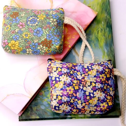 محفظة عملات معدنية من فاورز، محفظة عملات معدنية بسحاب للنساء (وردي وكوربل) in Kuwait