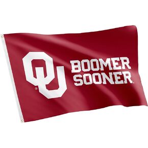 Desert Cactus University of Oklahoma Flag Sooners Flags Banners 100% Polyester Indoor Outdoor 3x5 (Style D)