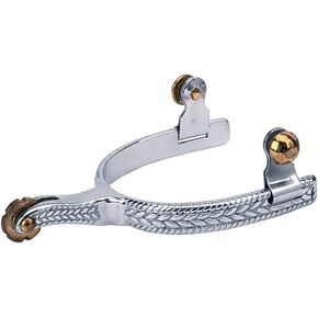 Weaver Leather mens roping horse spurs, 0, 2 US