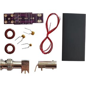 K9DP QRP AM Broadcast Interference BCI Filter Male/Female BNC Kit - Compatible with Xiegu X6100, X5105, G90, G106, SDR receivers, HF Amateur Radios