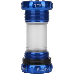 Mountain Bike Bottom Bracket Shell 68/92MM BB Thread Type Crankset Bearings for FSA SRAM (Color : Blue) Euro Bottom Bracket BMX