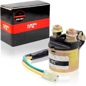 1PZ SNX-001 Starter Solenoid Relay Replacement for Honda Fourtrax Rancher TRX-350 2000-2016 / TRX-420-FA 2009-2015 / TRX-420-FE 2007-2015 / TRX-420-FM 2007-2015