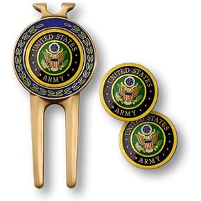 U.S. Army Divot Tool and Ball Markers