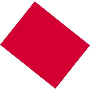 UCreate Coated Poster Board, Red, 22" x 28", 25 Sheets