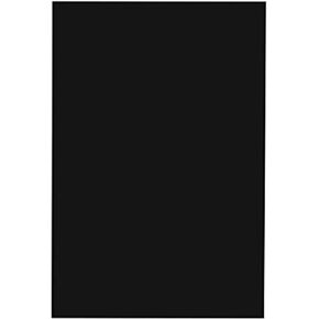 School Smart Folding Bristol Tagboard, 18 x 24 Inches, Black, Pack of 100