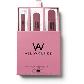 Equality Bandages | Flexible Fabric Adhesive Bandages | for Minor Cuts and Scrapes or Whenever | Assorted Sizes | 30 Count (Dusty Rose)
