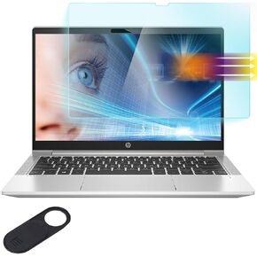 Anti Blue Light Screen Protector for 14" HP EliteBook 440 445 645 745 840 845 G5 G6 G7 G8, EliteBook 445 640 645 G9, EliteBook x360 1040 G5 G6 G7 G8, Anti Glare & Fingerprint(Not Fit 840 845 1040 G9)