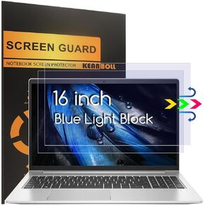 KEANBOLL 2-Pack 16 inch Anti Blue Light Screen Protector Compatible with Other All 16" Laptops with 16:10 Aspect Ratio, Eye Protection Anti Glare & Blue Light Blocking Screen Filter