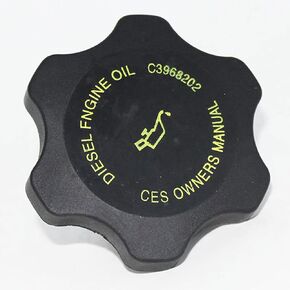 Engine Oil Fill Cap 3968202 3973511 Compatible with Cummins 5.9L 24v Dodge 03-07 Ram 2500 3500