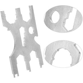 Keenso Tools for Repairing Diving Regulator, Stainless Steel Diving Multi Tool Regulator Kits Repairing Equipment