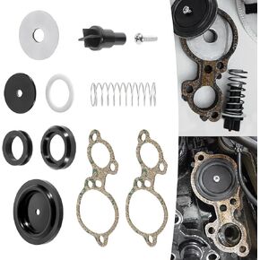 Poppet Valve Kit 803062T1 for Mercury 135-200hp 2.0L 2.5L V6, Compatibility with Magnum II Magnum III XR4 XR6 V135 V150 V175 V200