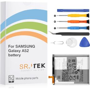 Battery Replacement for Samsung Galaxy S20 FE 5G/A52 4G/A52 5G EB-BG781ABY,for Samsung G781/A526/A525 4500 mAh Standard Capacity Battery Include Complete Repair Tools kit