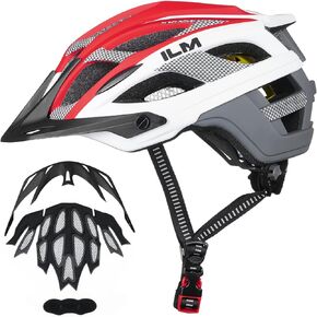 ILM MIPS Bike Helmet Adult Cycling Mountain Road Riding Helmet for Men Women Lightweight and Adjustable B3-23A