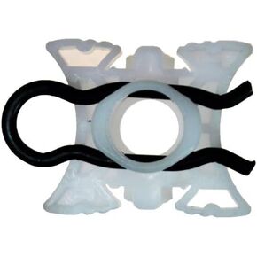 PT Auto Warehouse 42846PK10 - Window Regulator Rail Slider Guide Clip (Replaces # 51-32-1-938-884), 10pcs