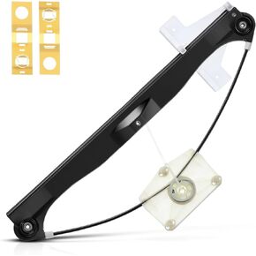 A-Premium Power Window Regulator without Motor Compatible with Audi A3 A3 Quattro 2006-2013 Hatchback Rear Driver Side