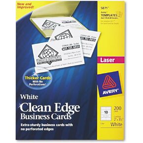 AVE5871 - Avery Clean Edge Business Card