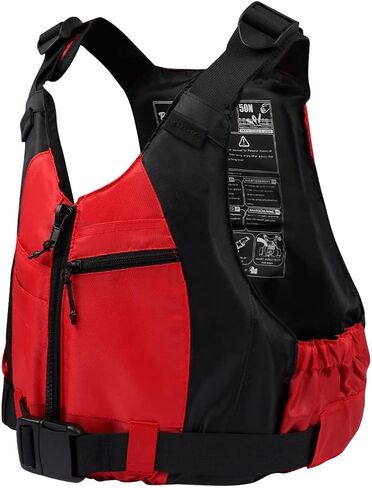 Yueta Swim Vest for Adults, Adjustable Crotch Strap, Buoyancy Aid Swim Jacket for Kayaking, Fishing, Watersports in Kuwait