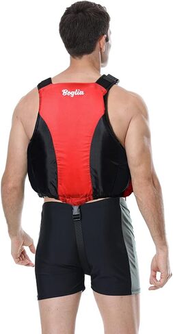 Yueta Swim Vest for Adults, Adjustable Crotch Strap, Buoyancy Aid Swim Jacket for Kayaking, Fishing, Watersports in Kuwait